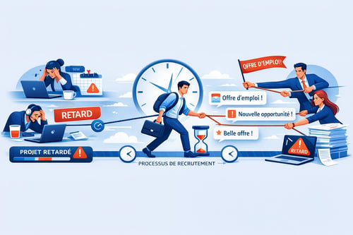 Contraintes de délai en recrutement