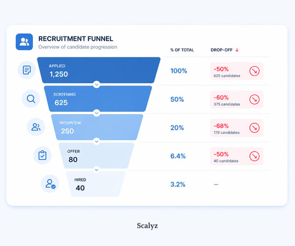 Recruitment Performance Funnel